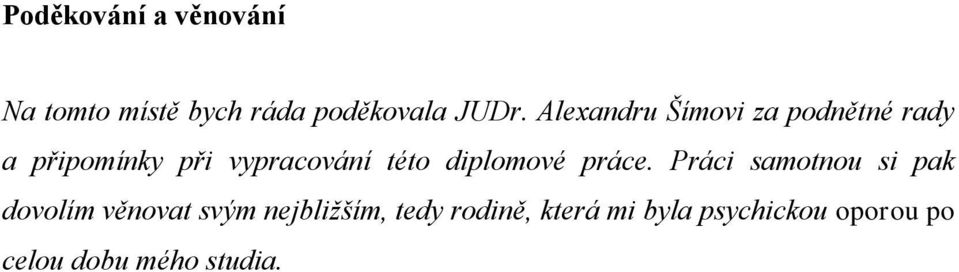 diplomové práce.
