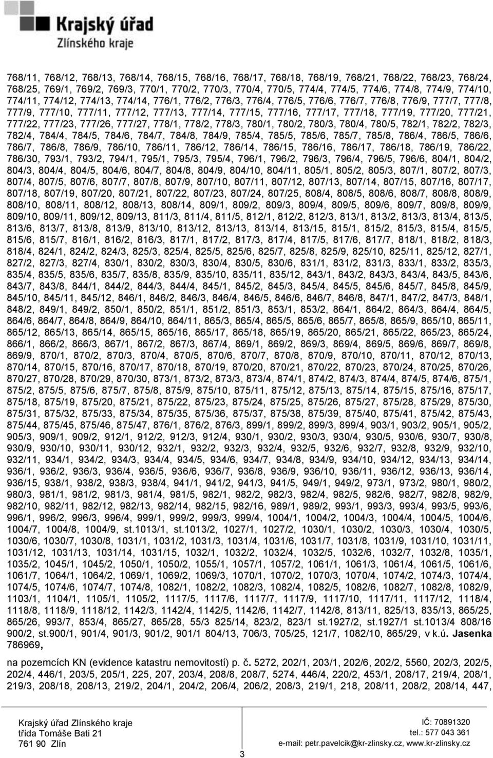 777/18, 777/19, 777/20, 777/21, 777/22, 777/23, 777/26, 777/27, 778/1, 778/2, 778/3, 780/1, 780/2, 780/3, 780/4, 780/5, 782/1, 782/2, 782/3, 782/4, 784/4, 784/5, 784/6, 784/7, 784/8, 784/9, 785/4,