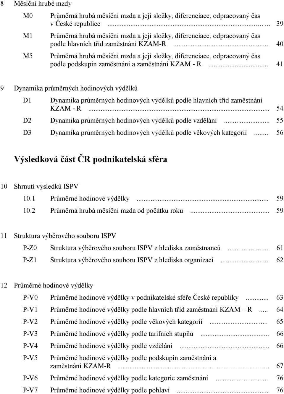 .. 40 M5 Průměrná hrubá měsíční mzda a její složky, diferenciace, odpracovaný čas podle podskupin zaměstnání a zaměstnání KZAM - R.