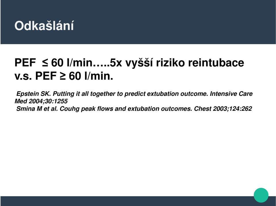 Putting it all together to predict extubation outcome.