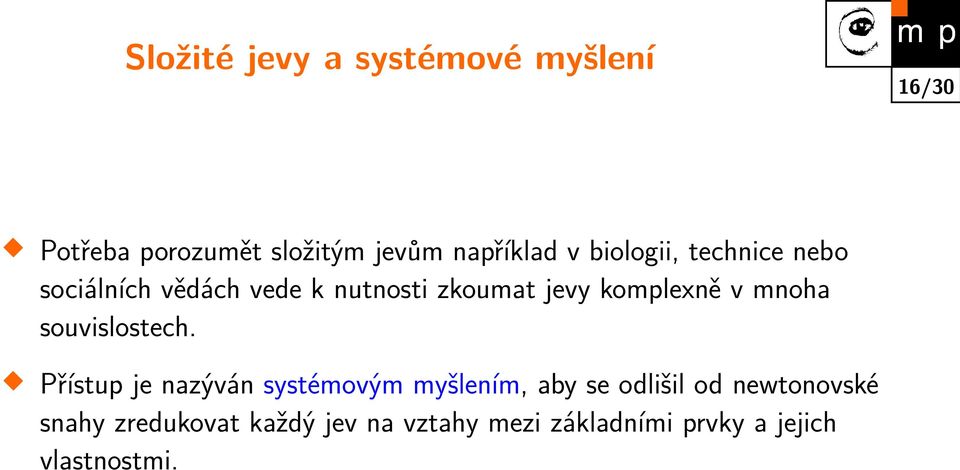 mnoha souvislostech.