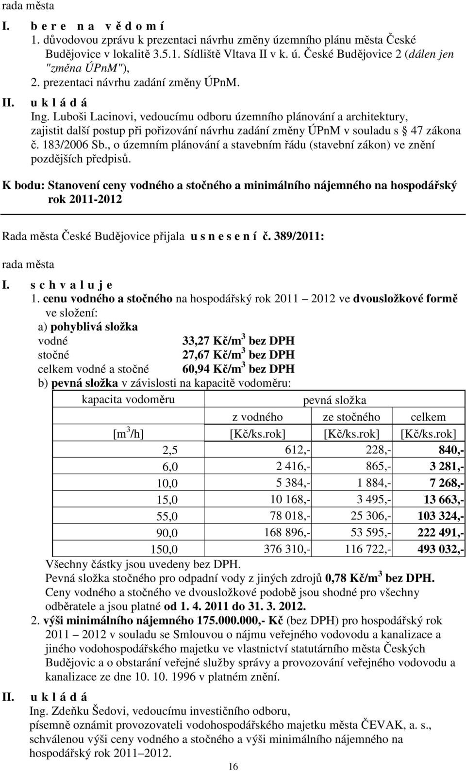 183/2006 Sb., o územním plánování a stavebním řádu (stavební zákon) ve znění pozdějších předpisů.