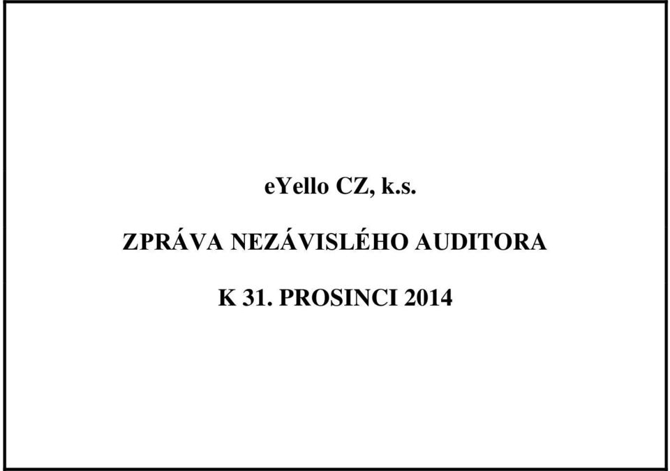 AUDITORA K