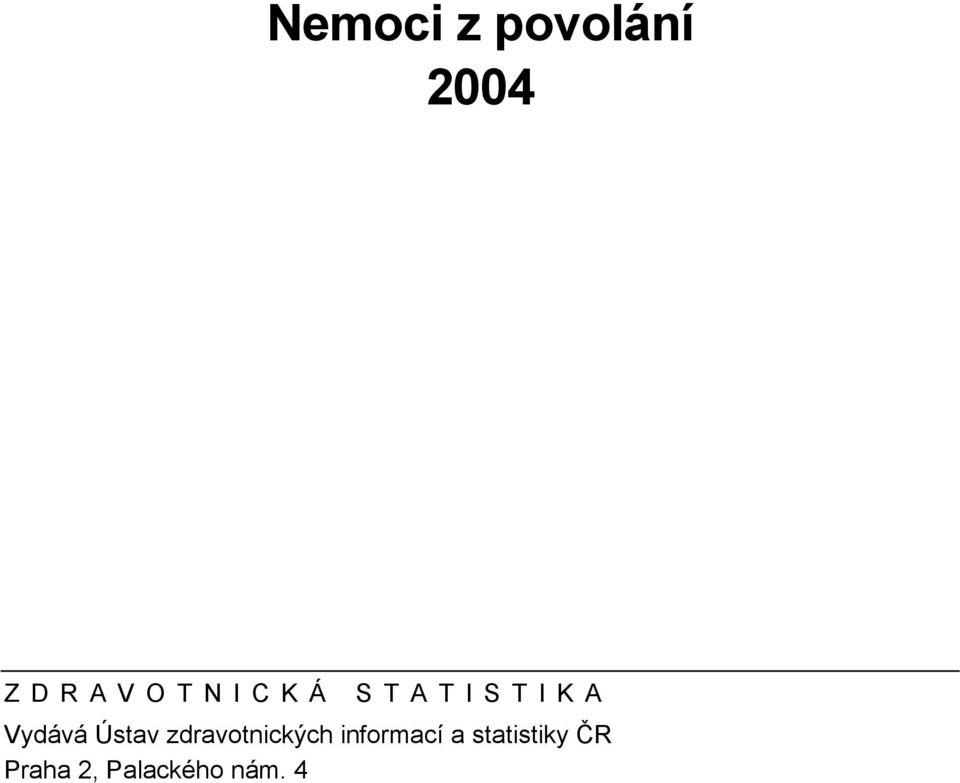 Ústav zdravotnických informací a