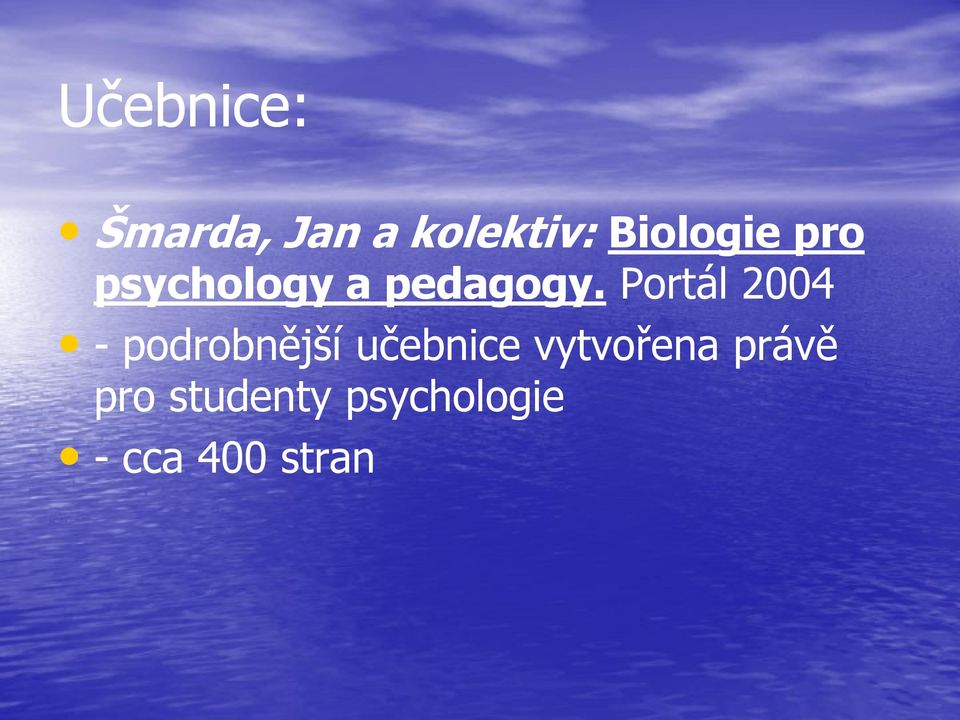 Portál 2004 - podrobnější učebnice