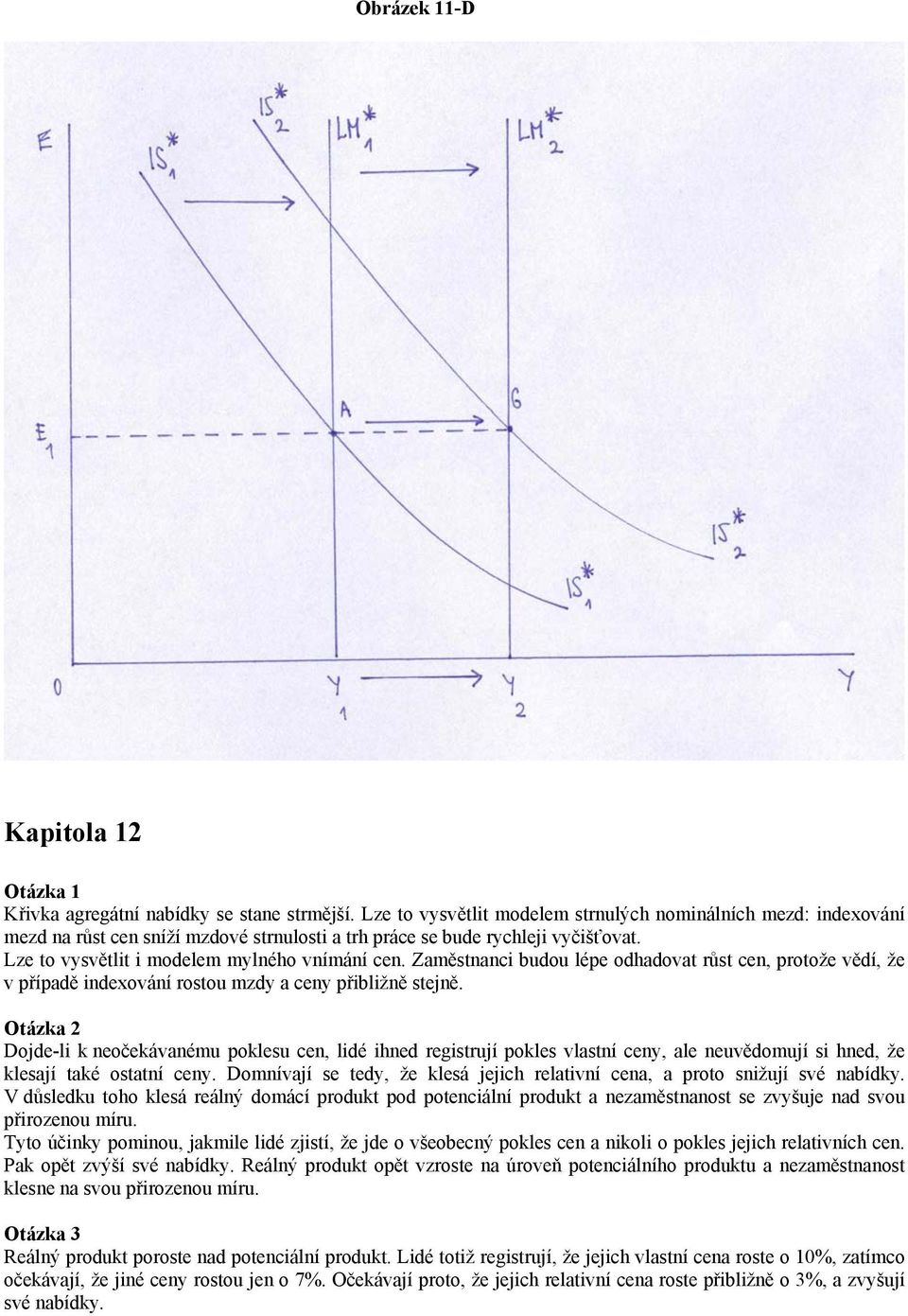 Zaměstnanci budou lépe odhadovat růst cen, protože vědí, že v případě indexování rostou mzdy a ceny přibližně stejně.