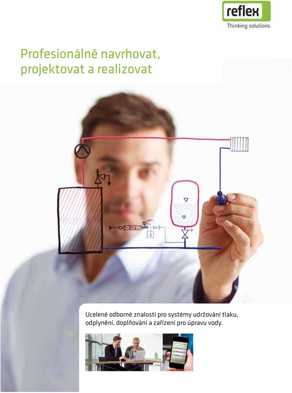 pro systémy udržování tlaku,