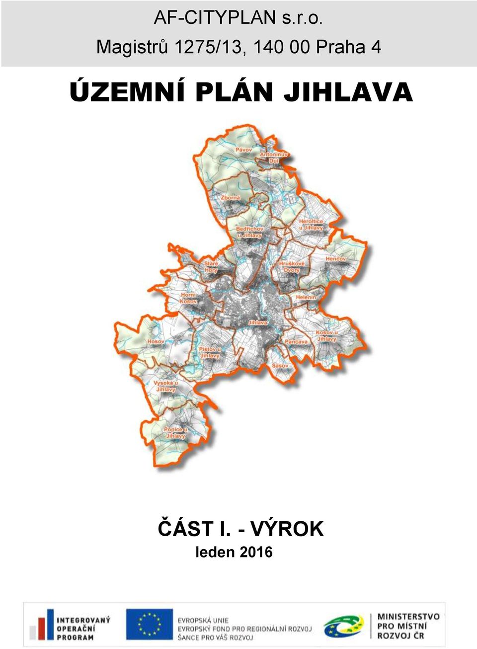 Praha 4 ÚZEMNÍ PLÁN