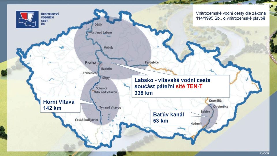 Horní Vltava 142 km Labsko - vltavská vodní