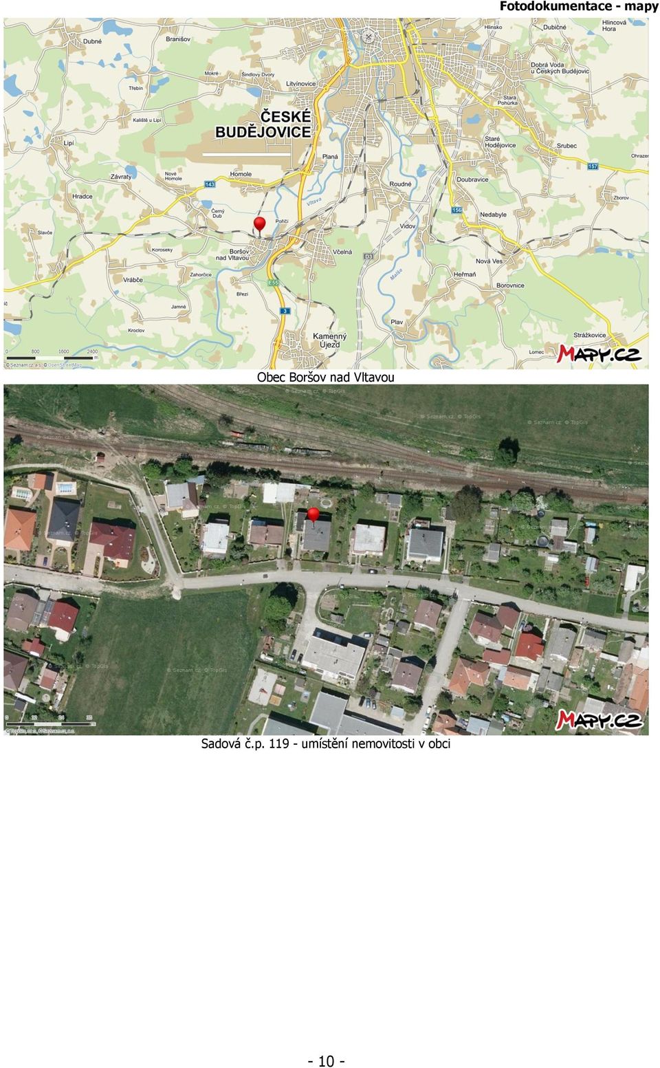 Sadová č.p.