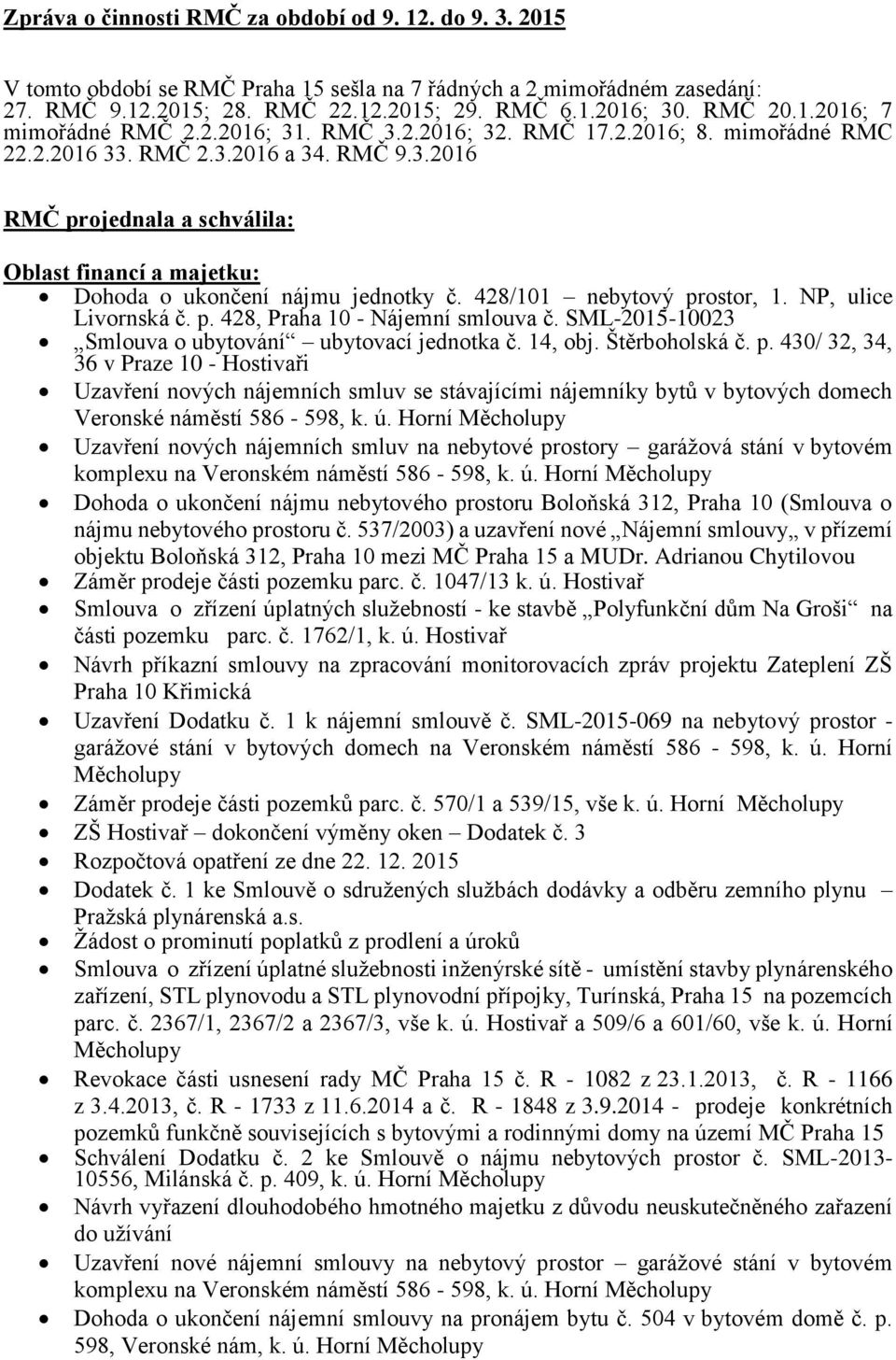 428/101 nebytový pr