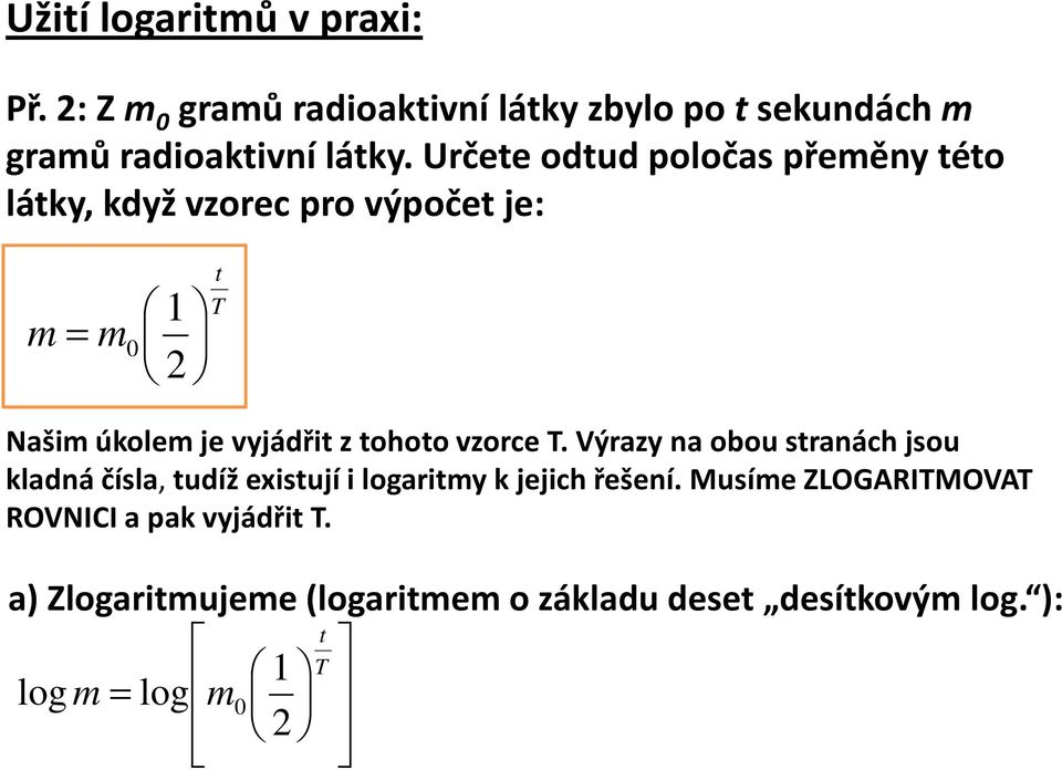 vjádřit z tohoto vzorce.