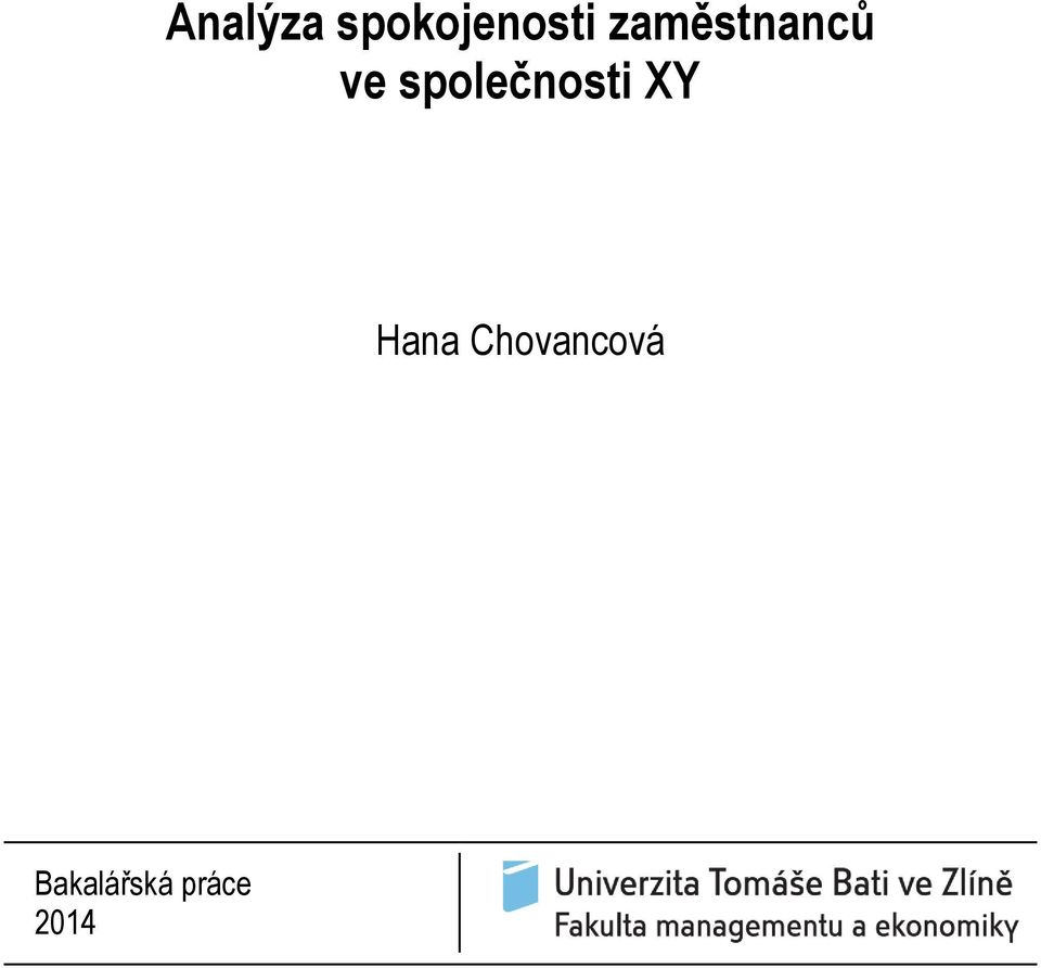 společnosti XY Hana