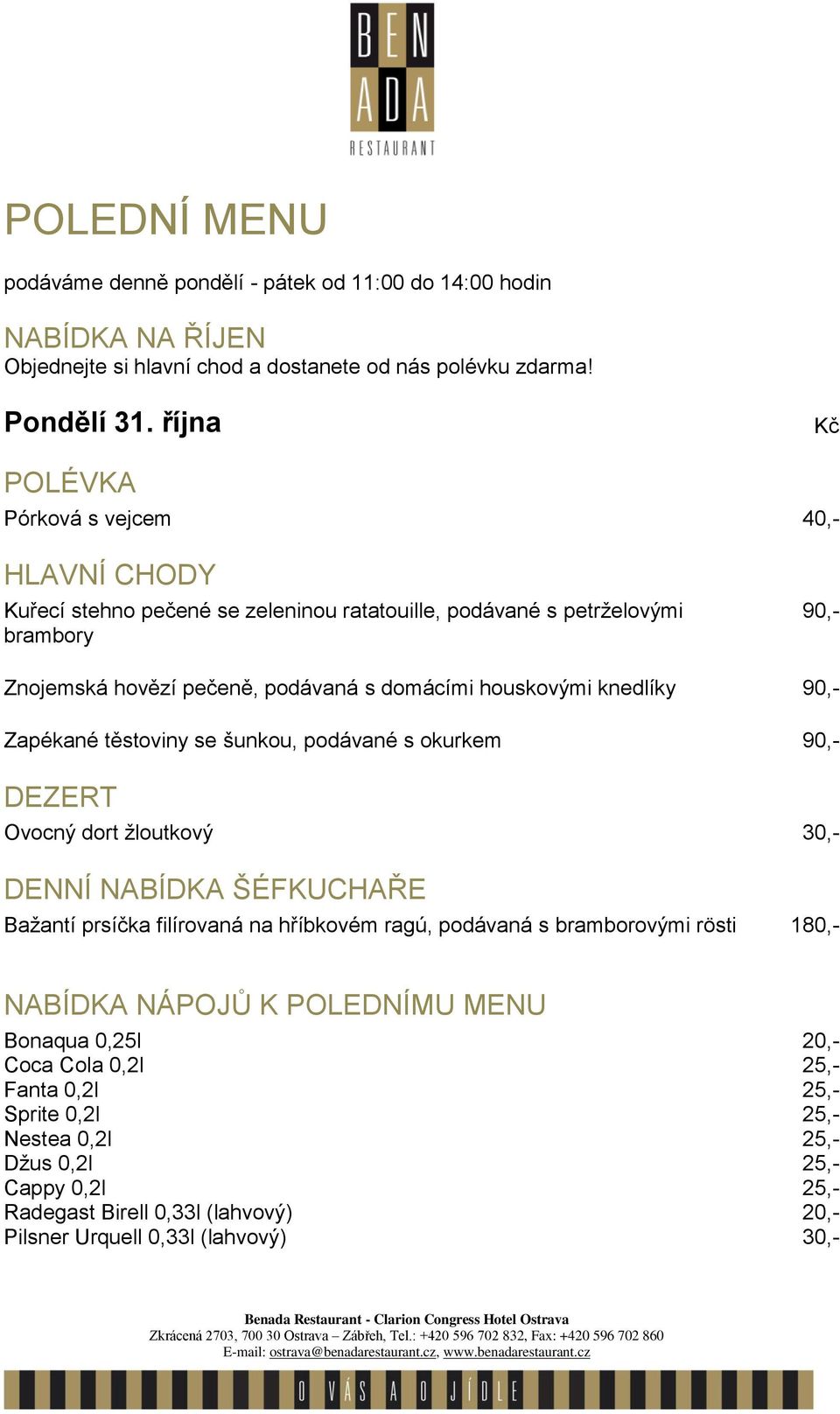 petrželovými brambory Znojemská hovězí pečeně, podávaná s domácími houskovými knedlíky