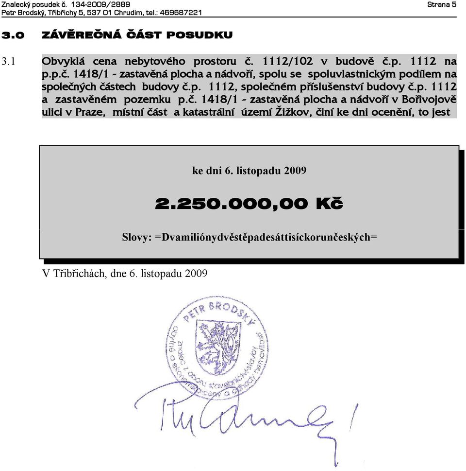 p. 1112 a zastavìném pozemku p.è.