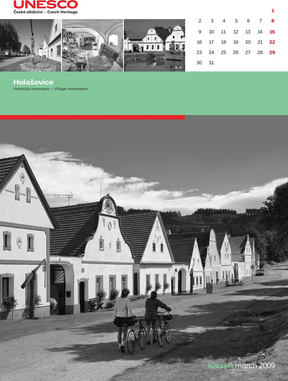 28 29 30 31 Holašovice Vesnická