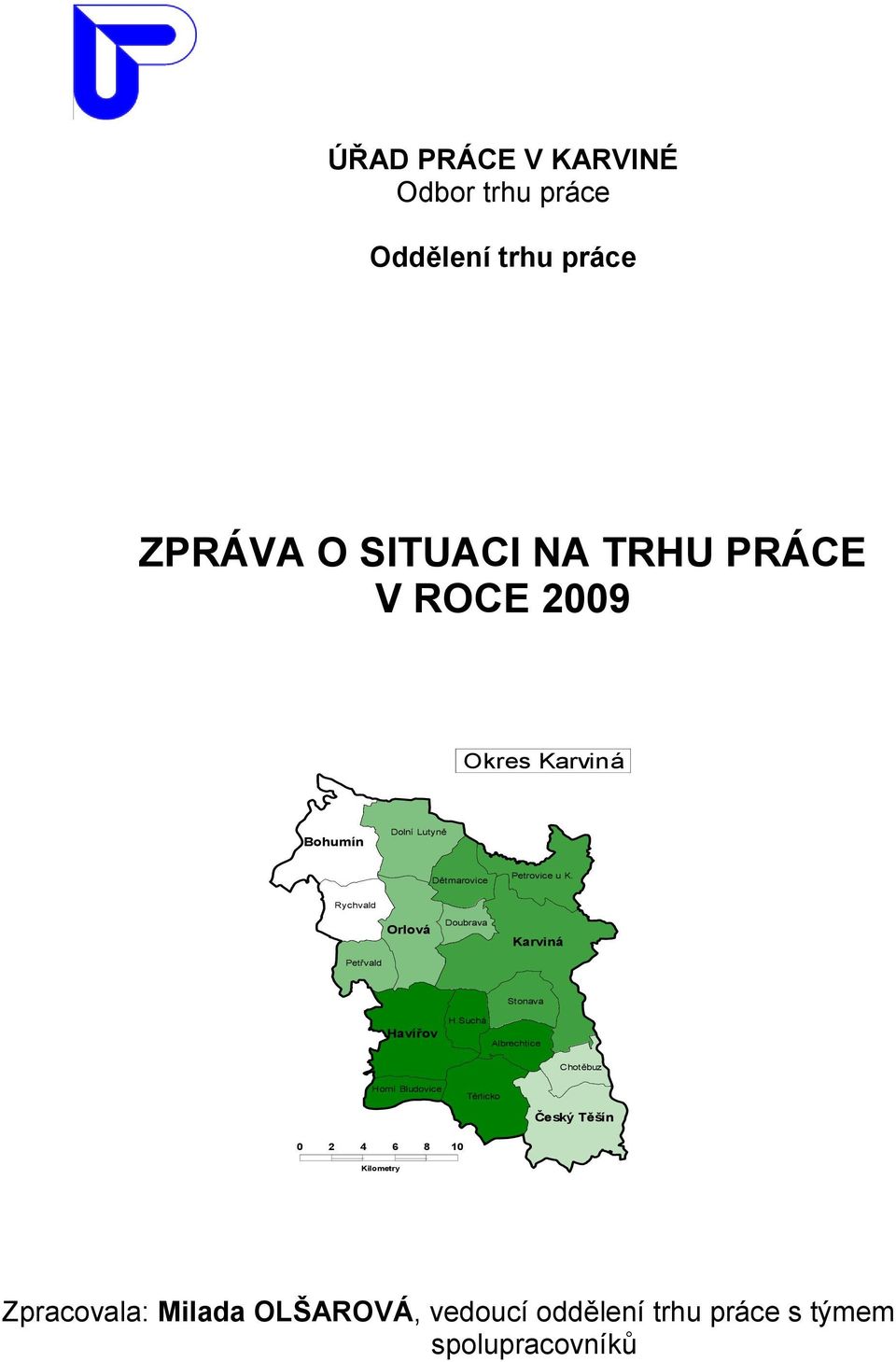 Rychvald Orlová Doubrava Karviná Petřvald Stonava Havířov H.