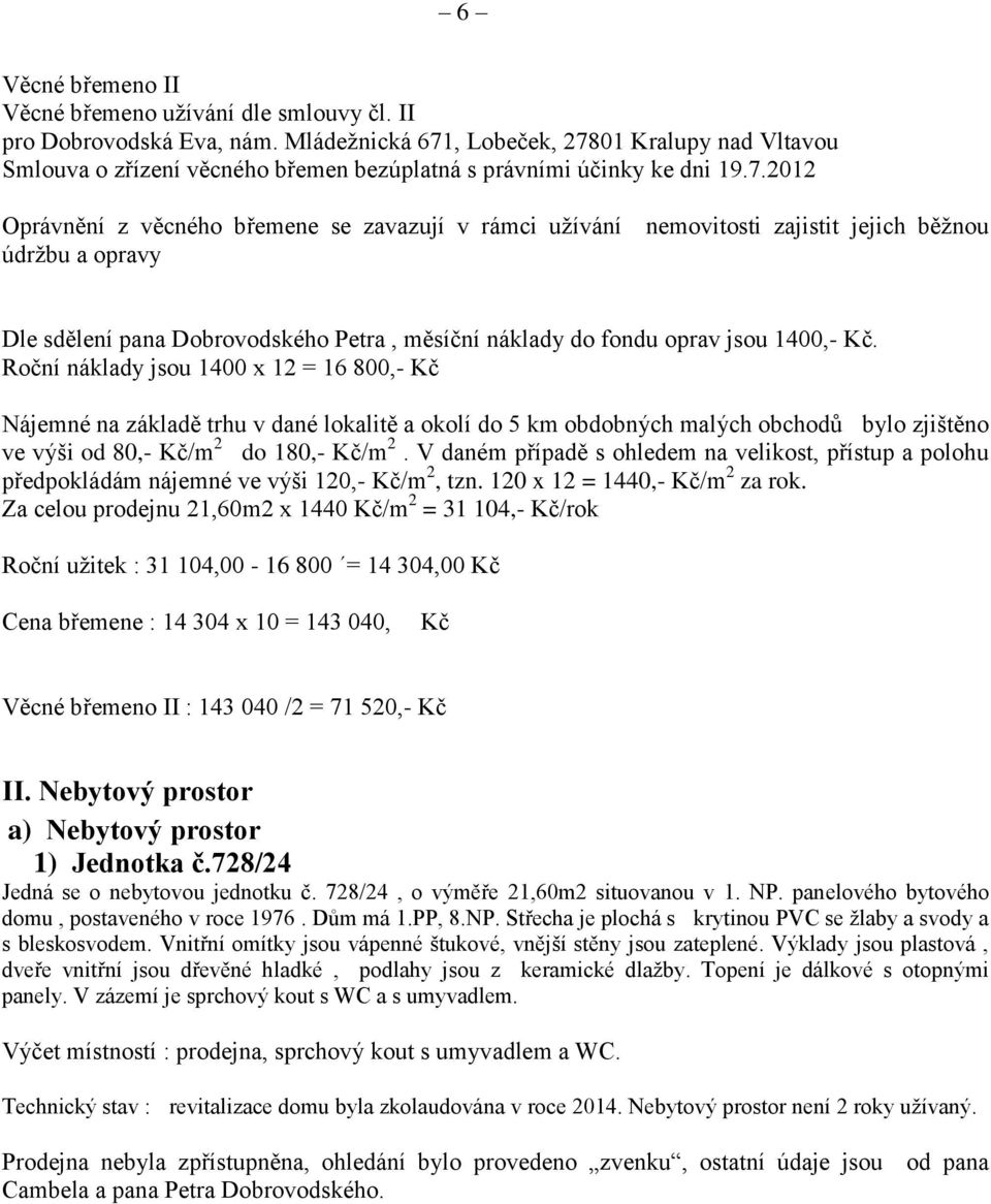 , Lobeček, 278