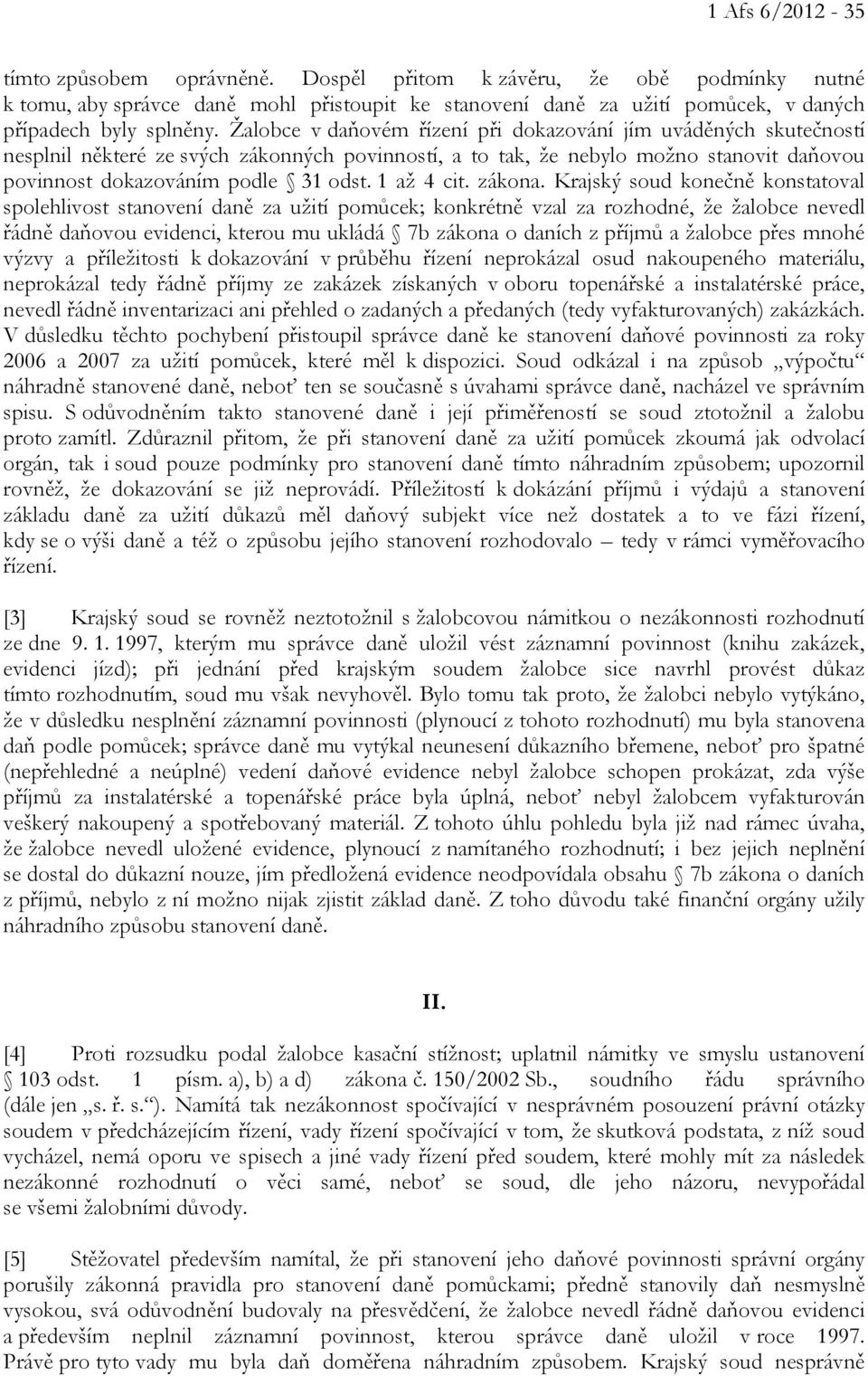 1 až 4 cit. zákona.