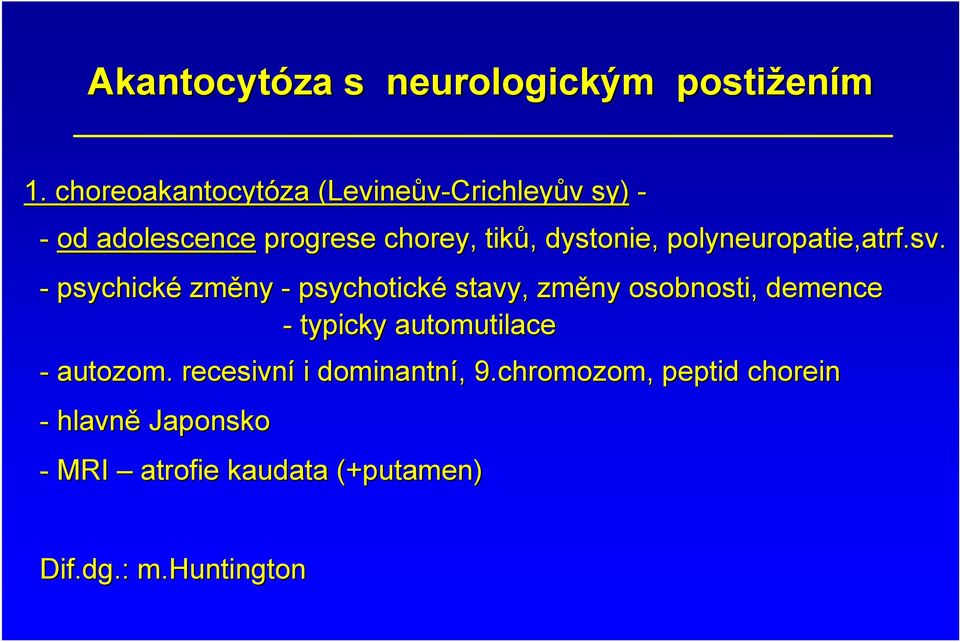 polyneuropatie,atrf atrf.sv.