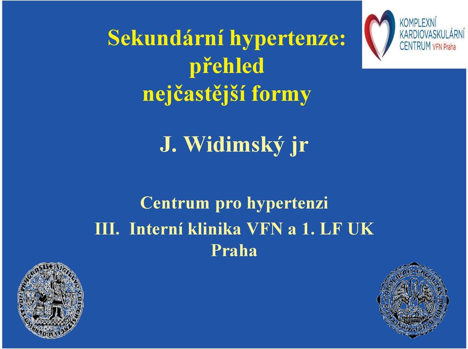 Widimský jr Centrum pro