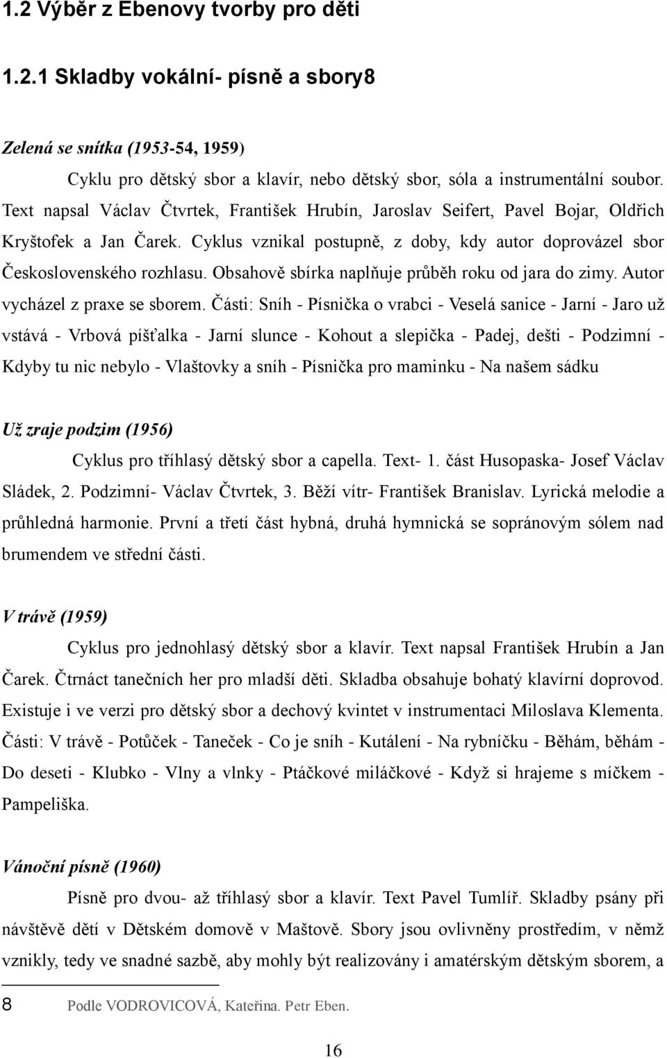 Skladby Petra Ebena v hudební výchově na 2. stupni základní školy - PDF  Free Download