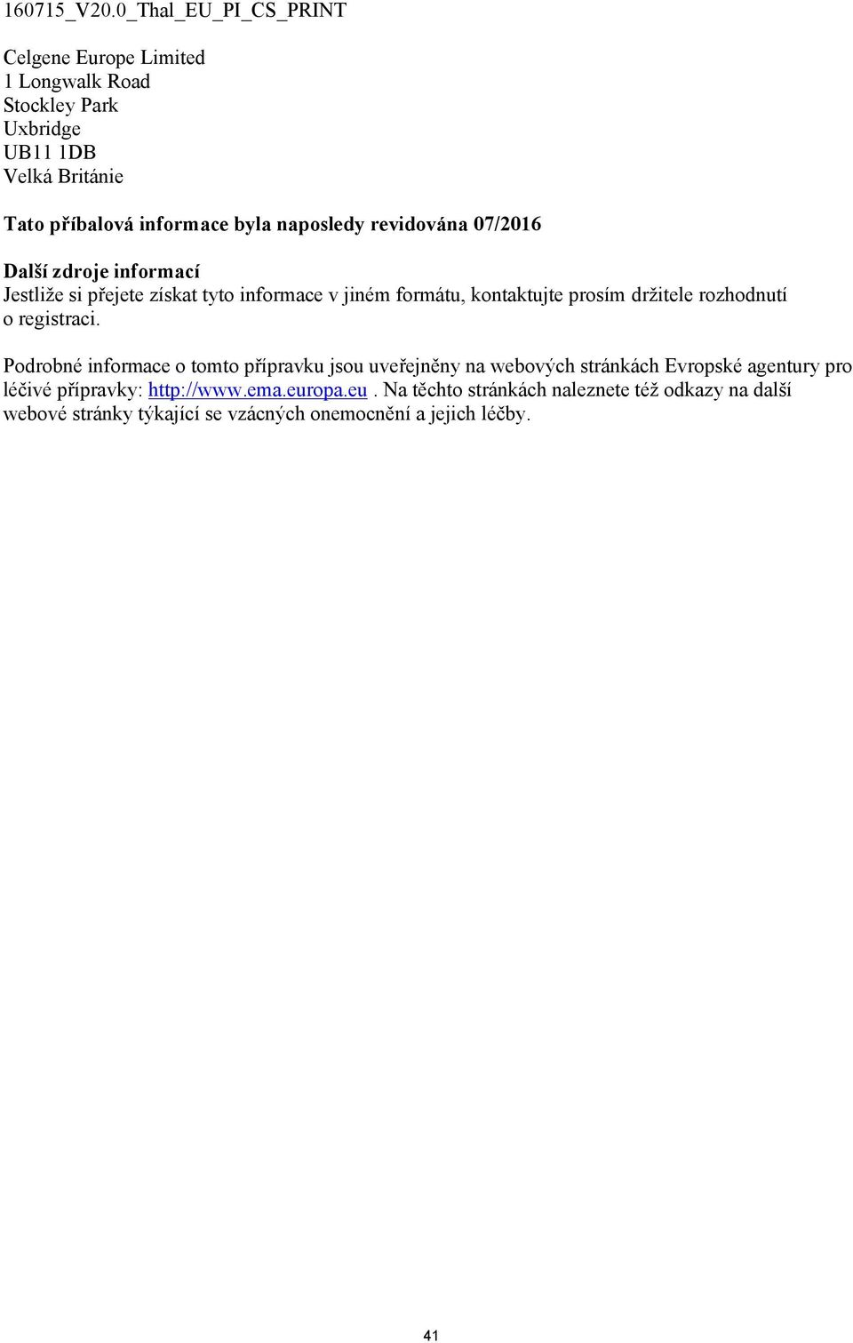 rozhodnutí o registraci.