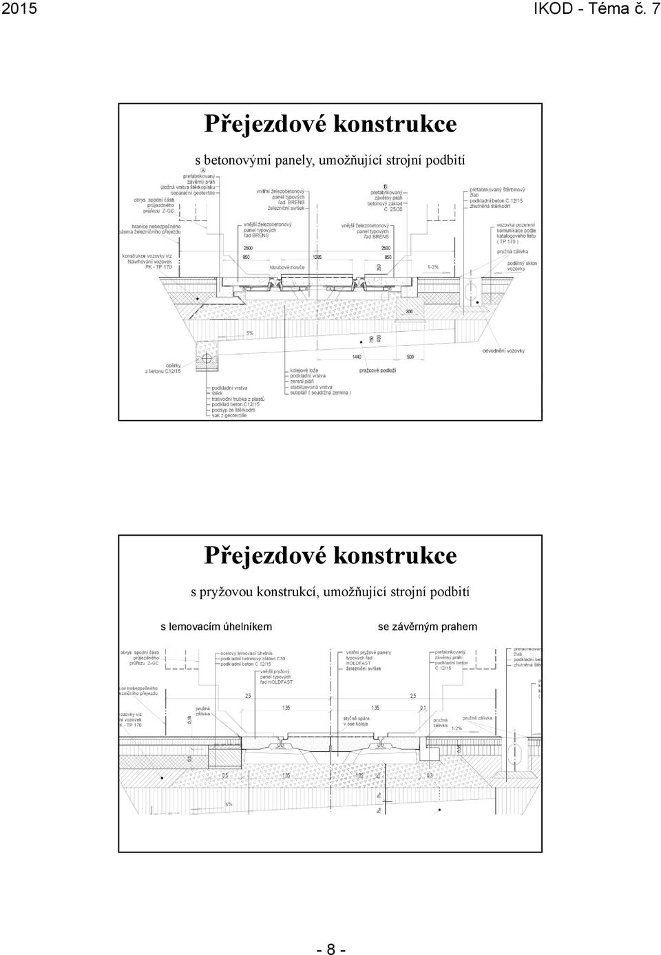 konstrukce s pryžovou konstrukcí, umožňující