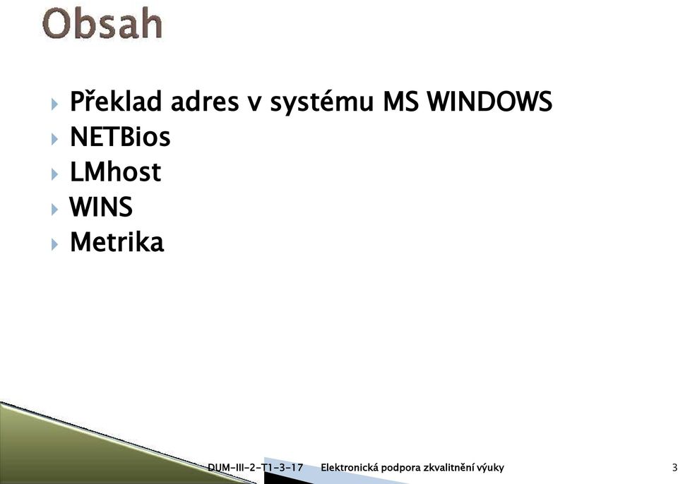 NETBios LMhost WINS