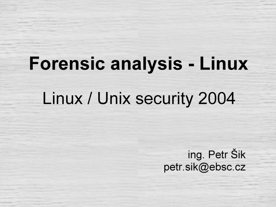 security 2004 ing.