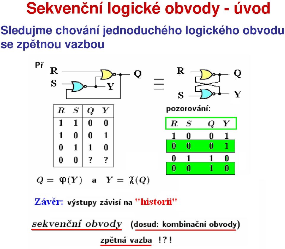 chování jednoduchého