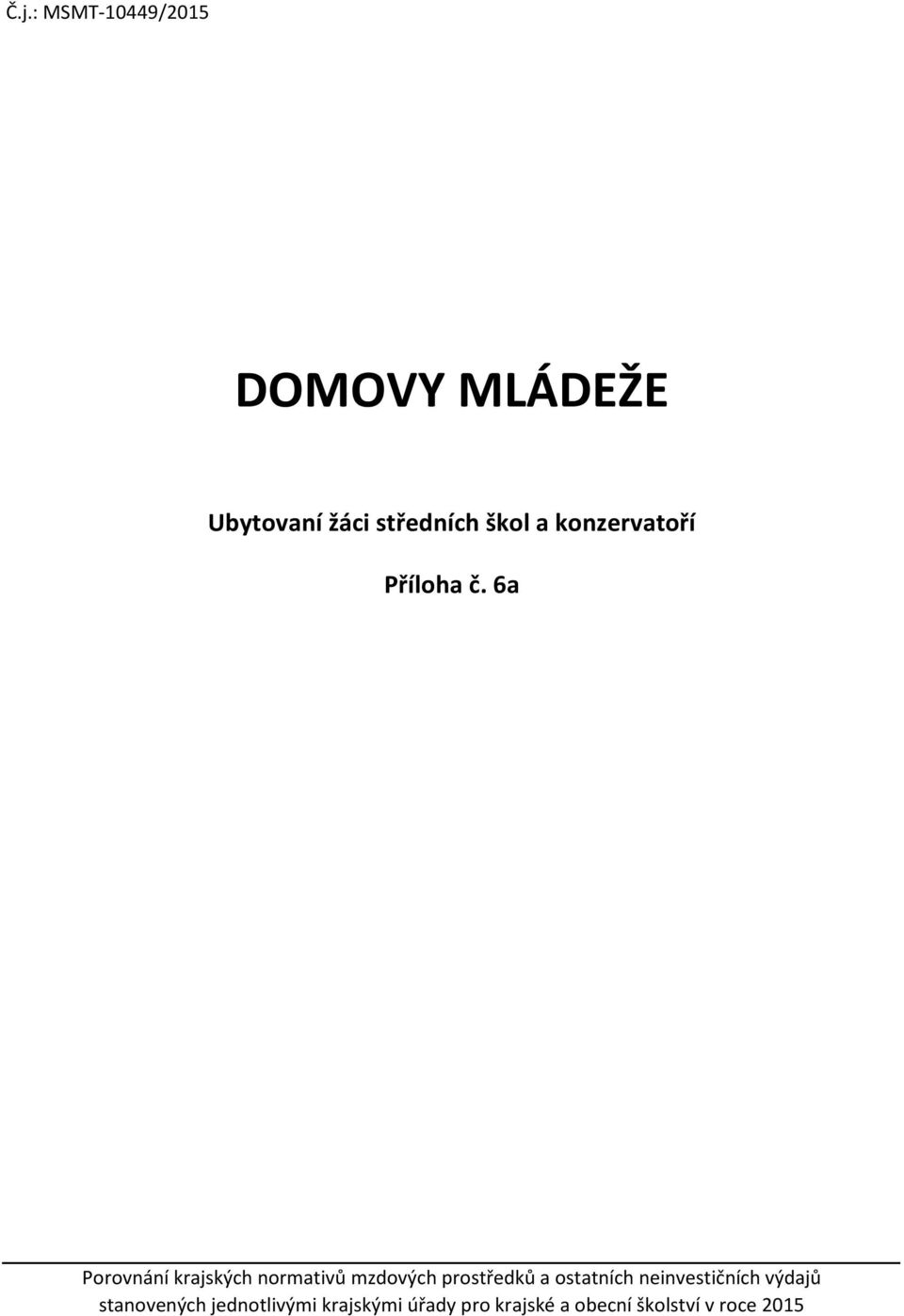 mzdovch prostředků a ostatních neinvestičních vdajů