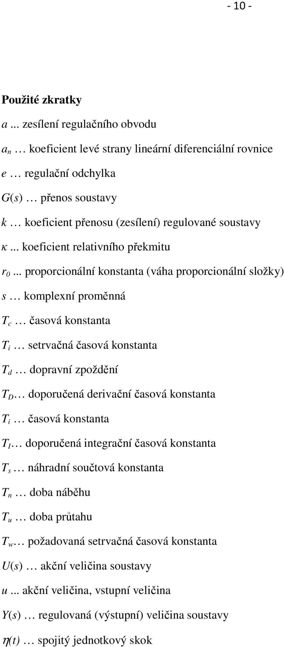 .. koeficient relativního překmitu r 0.