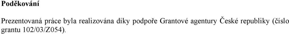 Grantové agentury České