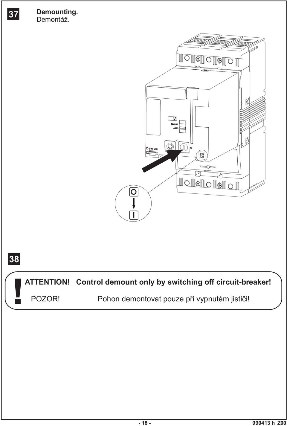 circuit-breaker! POZOR!