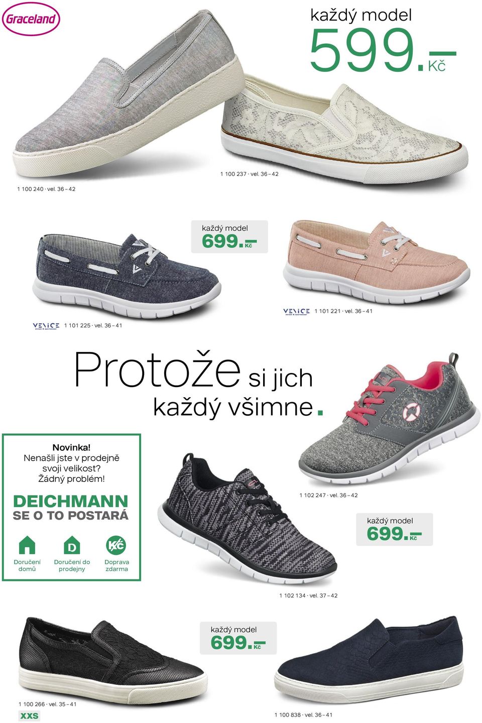 Žádný problém! DEICHMANN SE O TO POSTARÁ Kč 1 102 247 vel.