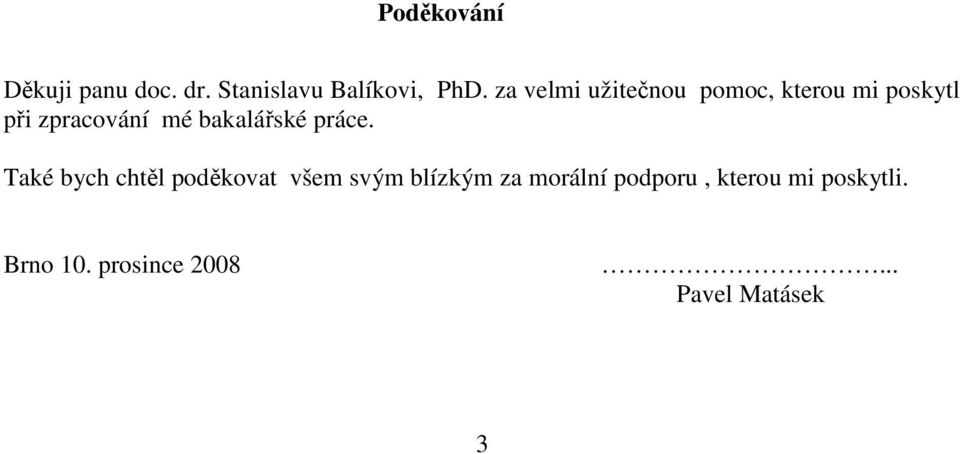 bakalářské práce.