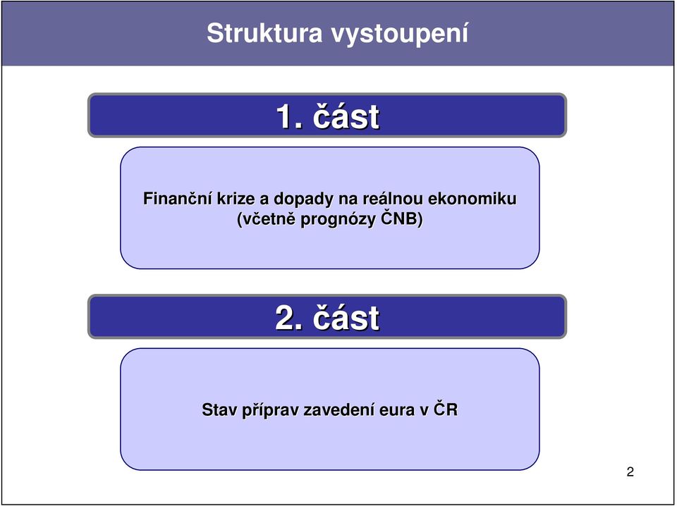 reálnou ekonomiku (včetn etně