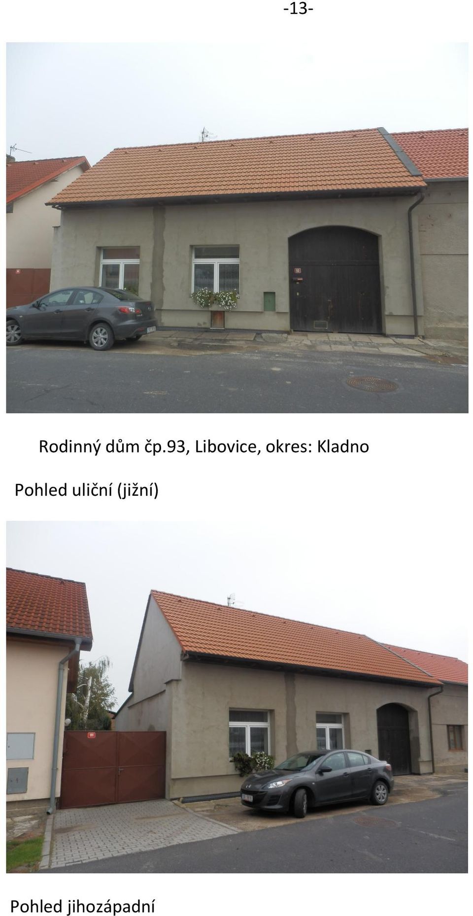 Kladno Pohled uliční