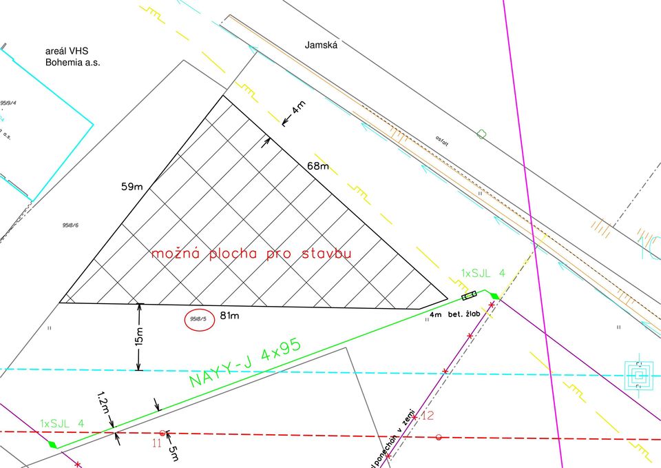 stavbu 1xSJL 4 18,1 10 9518/5 81m 4m bet.