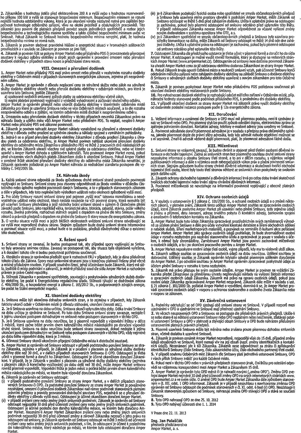 obsluhujících pracovníků.