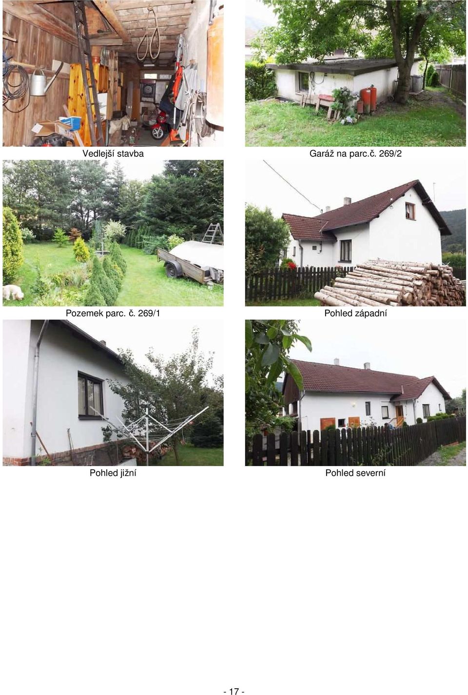 č. 269/1 Pohled západní