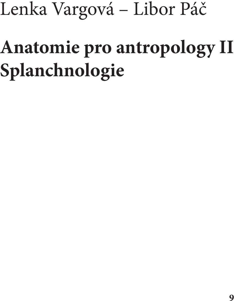Anatomie pro