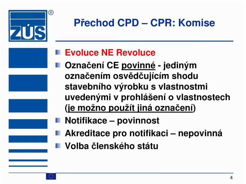 uvedenými v prohlášení o vlastnostech (je možno použít jiná označení)