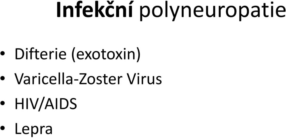 Difterie (exotoxin)