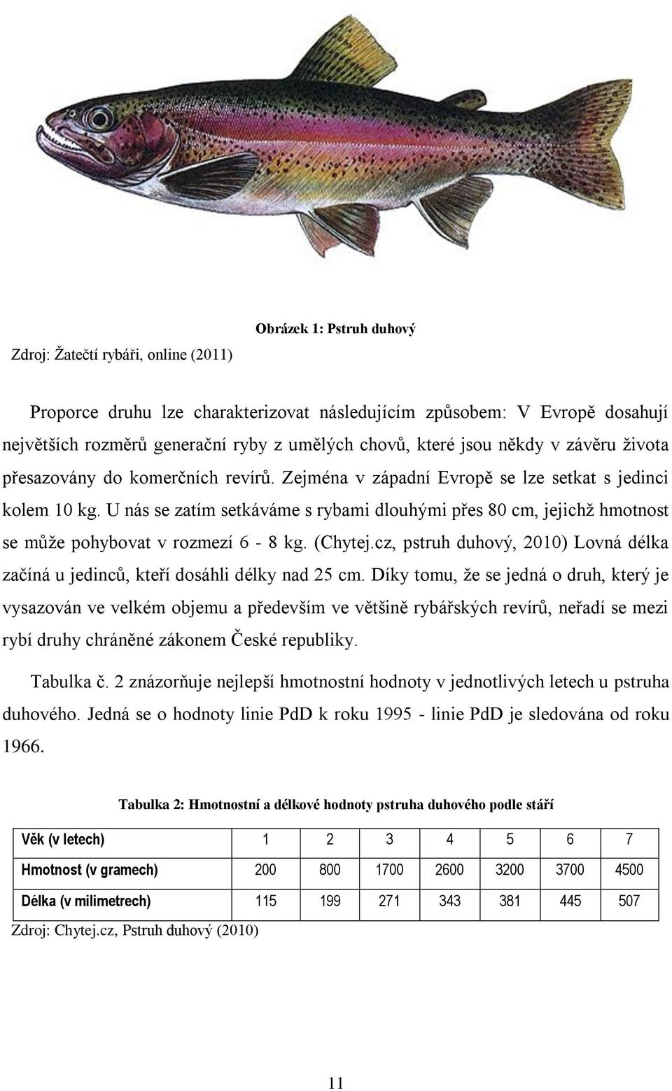 U nás se zatím setkáváme s rybami dlouhými přes 80 cm, jejichž hmotnost se může pohybovat v rozmezí 6-8 kg. (Chytej.