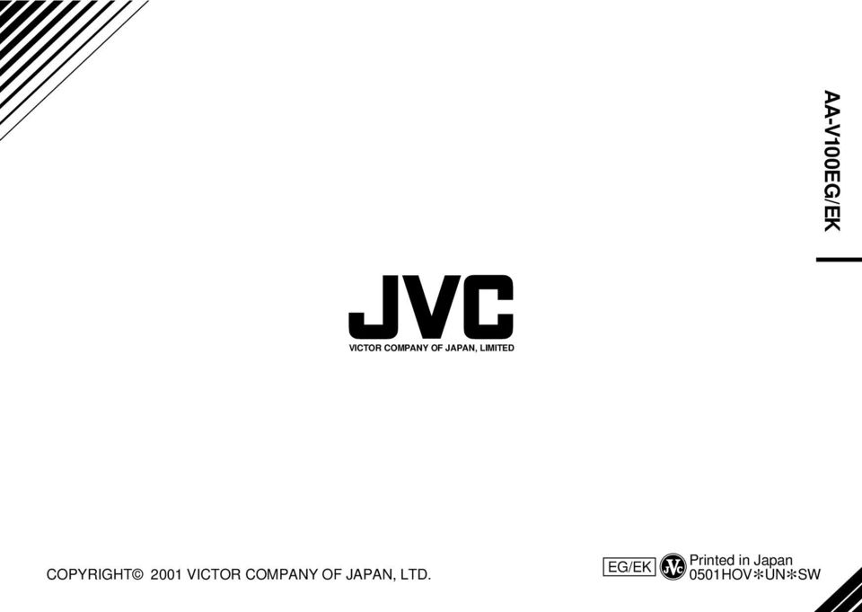 VICTOR COMPANY OF JAPAN, LTD.