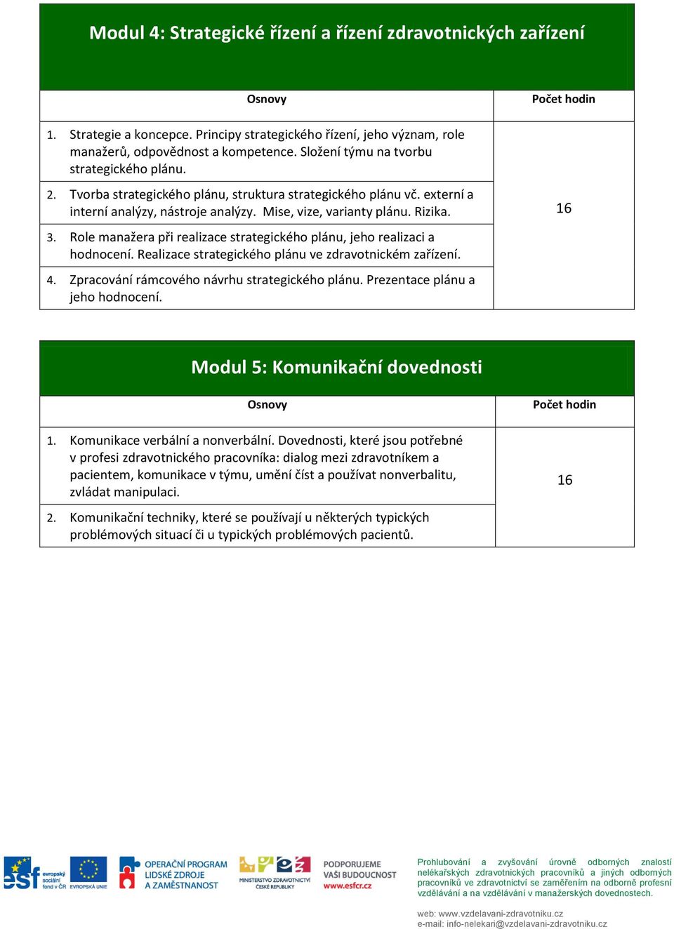 Role manažera při realizace strategického plánu, jeho realizaci a hodnocení. Realizace strategického plánu ve zdravotnickém zařízení. 4. Zpracování rámcového návrhu strategického plánu.