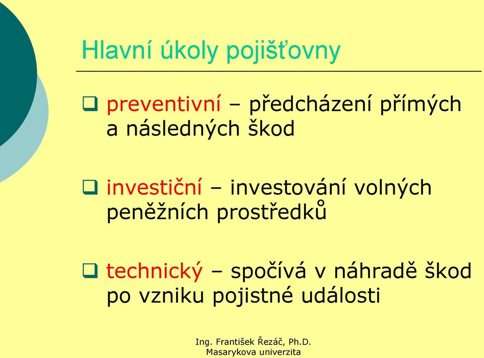 investiční investování volných peněžních