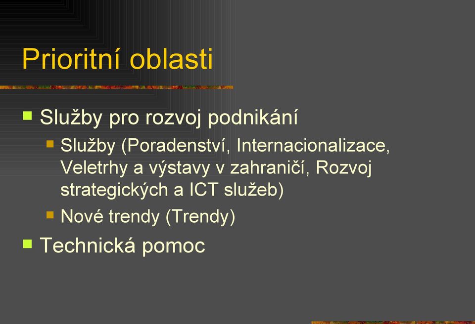 Veletrhy a výstavy v zahraničí, Rozvoj